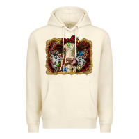 Sandshell heifer cow christmas western background Premium Hoodie - RanaPortraitStore