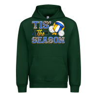 Forest Green tis' the season volleyball Urban Hoodie - Zillion Design Studio