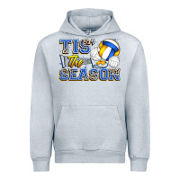 Heather Grey tis' the season volleyball Urban Hoodie - Zillion Design Studio