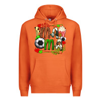 Carrot mama soccer with popcorn Premium Hoodie - texasbilliewilder