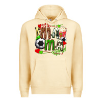 Pina Colada mama soccer with popcorn Premium Hoodie - texasbilliewilder