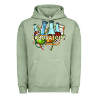 Pigment Oil Green laboratory Urban Hoodie - texasbilliewilder