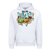 White laboratory Urban Hoodie - texasbilliewilder