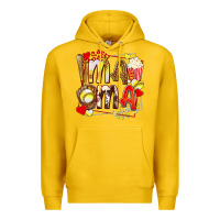 Lemon mama softball baseball with popcorn Premium Hoodie - texasbilliewilder
