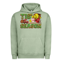 Pigment Oil Green tis' the season softball Urban Hoodie - Zillion Design Studio