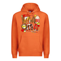Carrot mama softball baseball with popcorn Premium Hoodie - texasbilliewilder