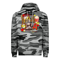 Slate Camo mama softball baseball with popcorn Premium Hoodie - texasbilliewilder