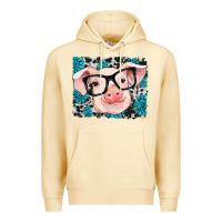 Pina Colada gemstone and cowhide pig Premium Hoodie - RanaPortraitStore