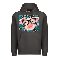 Smoke gemstone and cowhide pig Premium Hoodie - RanaPortraitStore