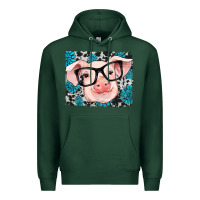 Sports Green gemstone and cowhide pig Premium Hoodie - RanaPortraitStore