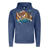 Vintage Denim nail hustler Vintage Hoodie - AdoDesignShop