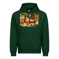Forest Green fall nurse coffee cups Urban Hoodie - texasbilliewilder