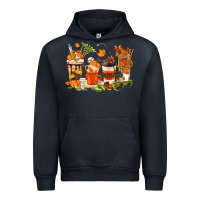 Navy fall nurse coffee cups Urban Hoodie - texasbilliewilder