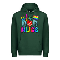 Sports Green free dad hugs Premium Hoodie - Zillion Design Studio