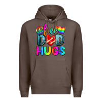Coffee free dad hugs Premium Hoodie - Zillion Design Studio