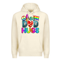 Sandshell free dad hugs Premium Hoodie - Zillion Design Studio