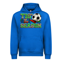 Cobalt tis' the season soccer Urban Hoodie - Zillion Design Studio