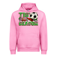 Fuchsia Pink tis' the season soccer Urban Hoodie - Zillion Design Studio