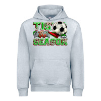 Heather Grey tis' the season soccer Urban Hoodie - Zillion Design Studio