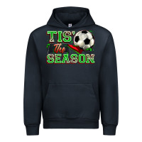 Navy tis' the season soccer Urban Hoodie - Zillion Design Studio