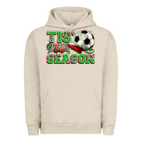 Pigment French Oak tis' the season soccer Urban Hoodie - Zillion Design Studio