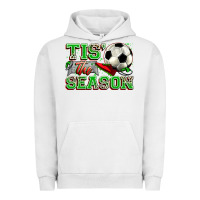 Pigment Lunar Rock tis' the season soccer Urban Hoodie - Zillion Design Studio