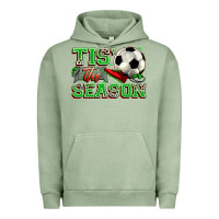 Pigment Oil Green tis' the season soccer Urban Hoodie - Zillion Design Studio