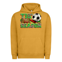 Pigment Peanut Butter tis' the season soccer Urban Hoodie - Zillion Design Studio