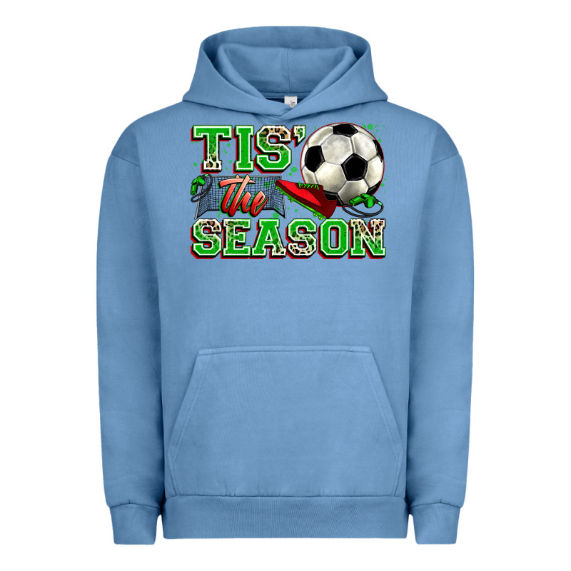 Tis' The Season Soccer Urban Hoodie by Zillion Design Studio | Teevron