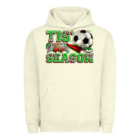 Pigment Pistachio tis' the season soccer Urban Hoodie - Zillion Design Studio