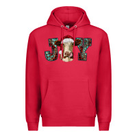 Cardinal christmas joy with heifer cow Premium Hoodie - RanaPortraitStore