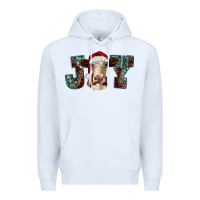 White christmas joy with heifer cow Premium Hoodie - RanaPortraitStore