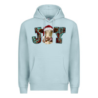 Blue Mist christmas joy with heifer cow Premium Hoodie - RanaPortraitStore