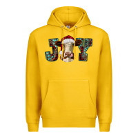 Lemon christmas joy with heifer cow Premium Hoodie - RanaPortraitStore