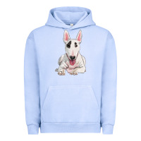 Pigment Grape Ice bull terrier Urban Hoodie - RanaPortraitStore