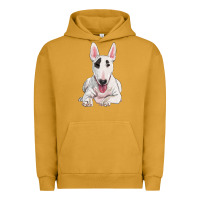 Pigment Peanut Butter bull terrier Urban Hoodie - RanaPortraitStore
