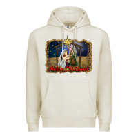 Merry Christmas Holy Family Premium Hoodie | Teevron