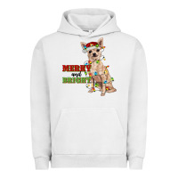 Pigment Lunar Rock merry and bright chihuahua Urban Hoodie - RanaPortraitStore