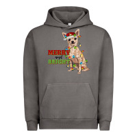 Pigment Tornado merry and bright chihuahua Urban Hoodie - RanaPortraitStore