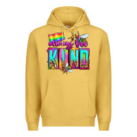 Antique Gold always bee kind Premium Hoodie - Zillion Design Studio