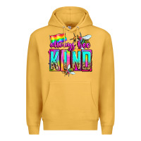 Mustard always bee kind Premium Hoodie - Zillion Design Studio