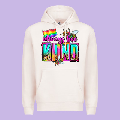 Always Bee Kind Premium Hoodie Designed By Zillion Design Studio