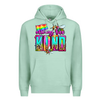 Seafoam always bee kind Premium Hoodie - Zillion Design Studio