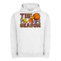 Pigment Lunar Rock tis' the season basketball Urban Hoodie - Zillion Design Studio