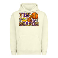 Pigment Pistachio tis' the season basketball Urban Hoodie - Zillion Design Studio