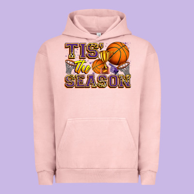 Tis' The Season Basketball Urban Hoodie Designed By Zillion Design Studio