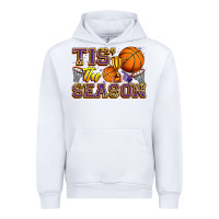 White tis' the season basketball Urban Hoodie - Zillion Design Studio