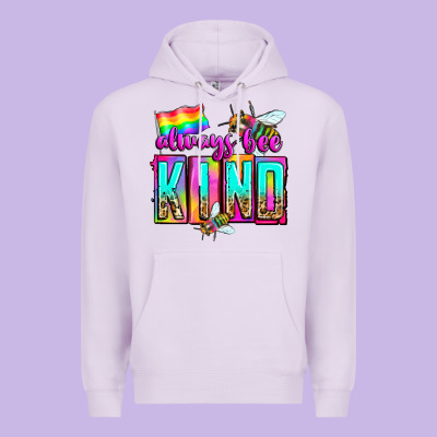 Always Bee Kind Premium Hoodie Designed By Zillion Design Studio