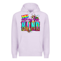 Lilac always bee kind Premium Hoodie - Zillion Design Studio