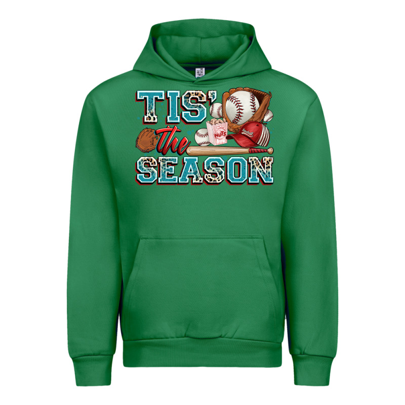 Tis' The Season Baseball Urban Hoodie by Zillion Design Studio | Teevron